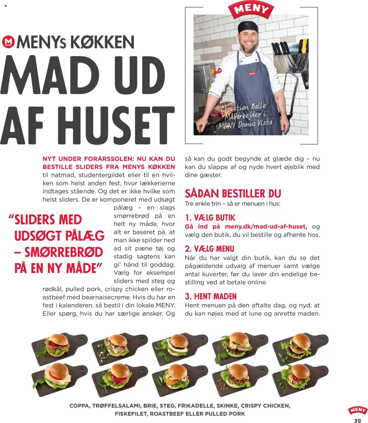 Meny tilbudsavis – gyldig fra 20.03.2026 | Side: 39 | Produkter: Pålæg, Roastbeef, Søm, Tøj