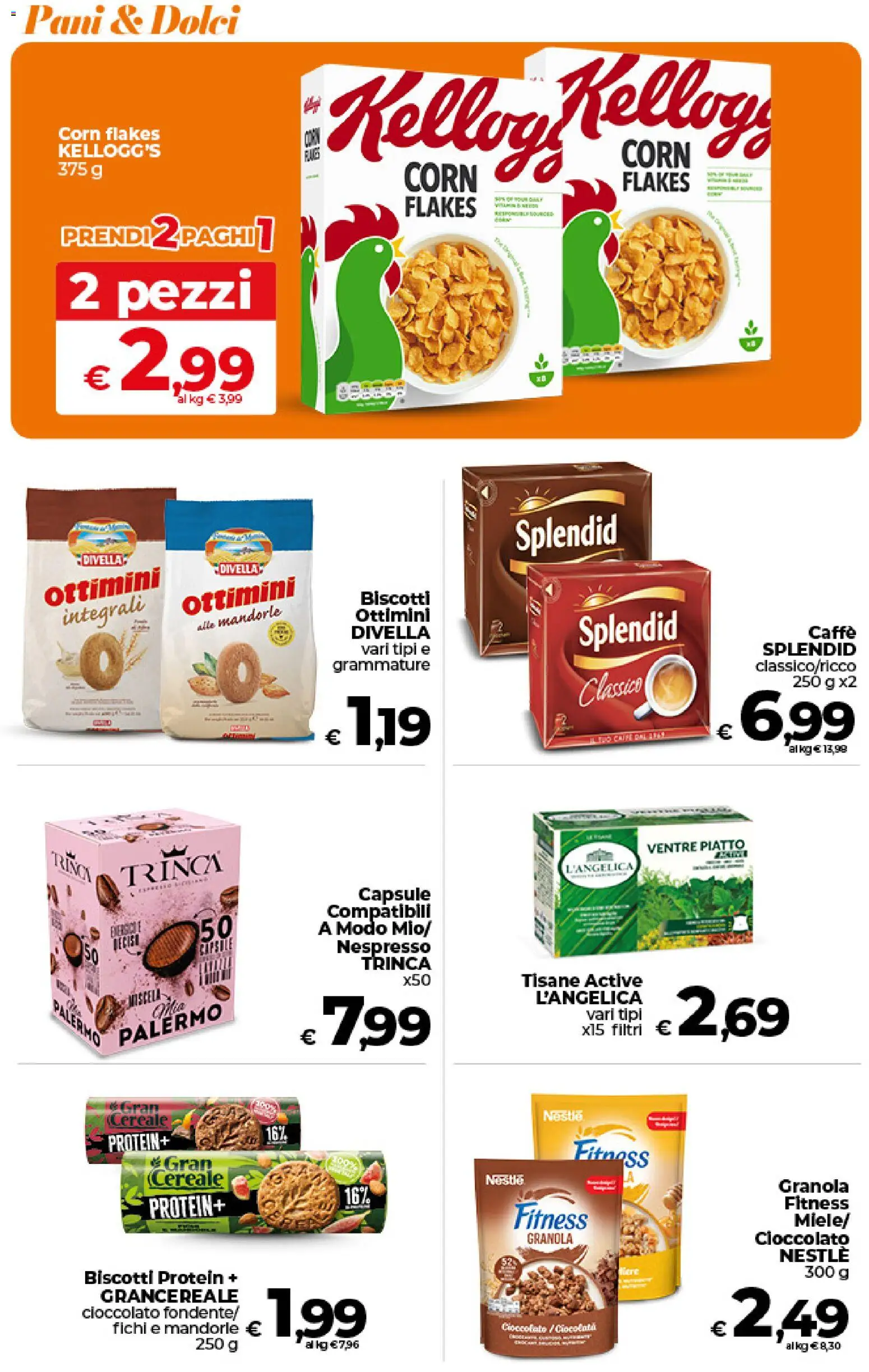Volantino Ipercoop del 09.06.2026 | Pagina: 36 | Prodotti: Caffè, Biscotti, Piatto, Miele