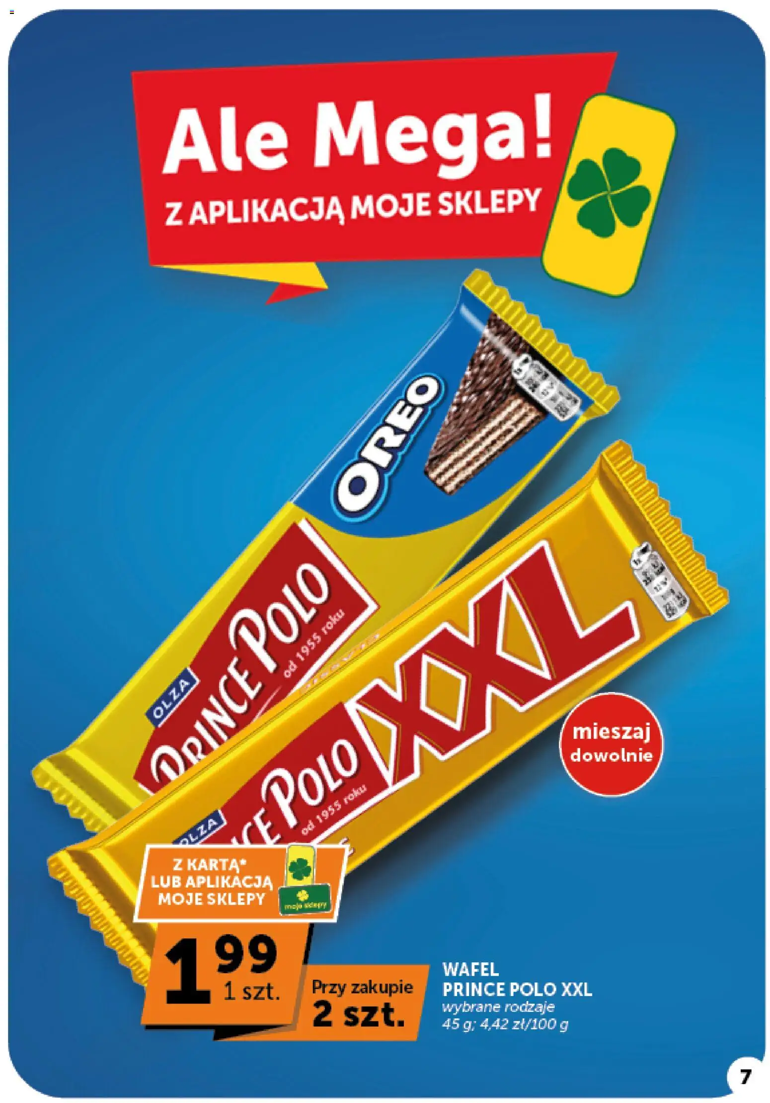 ABC gazetka - Market od 08.10.2026 | Strona: 7 | Produkty: Prince polo xxl, Oreo, Prince polo