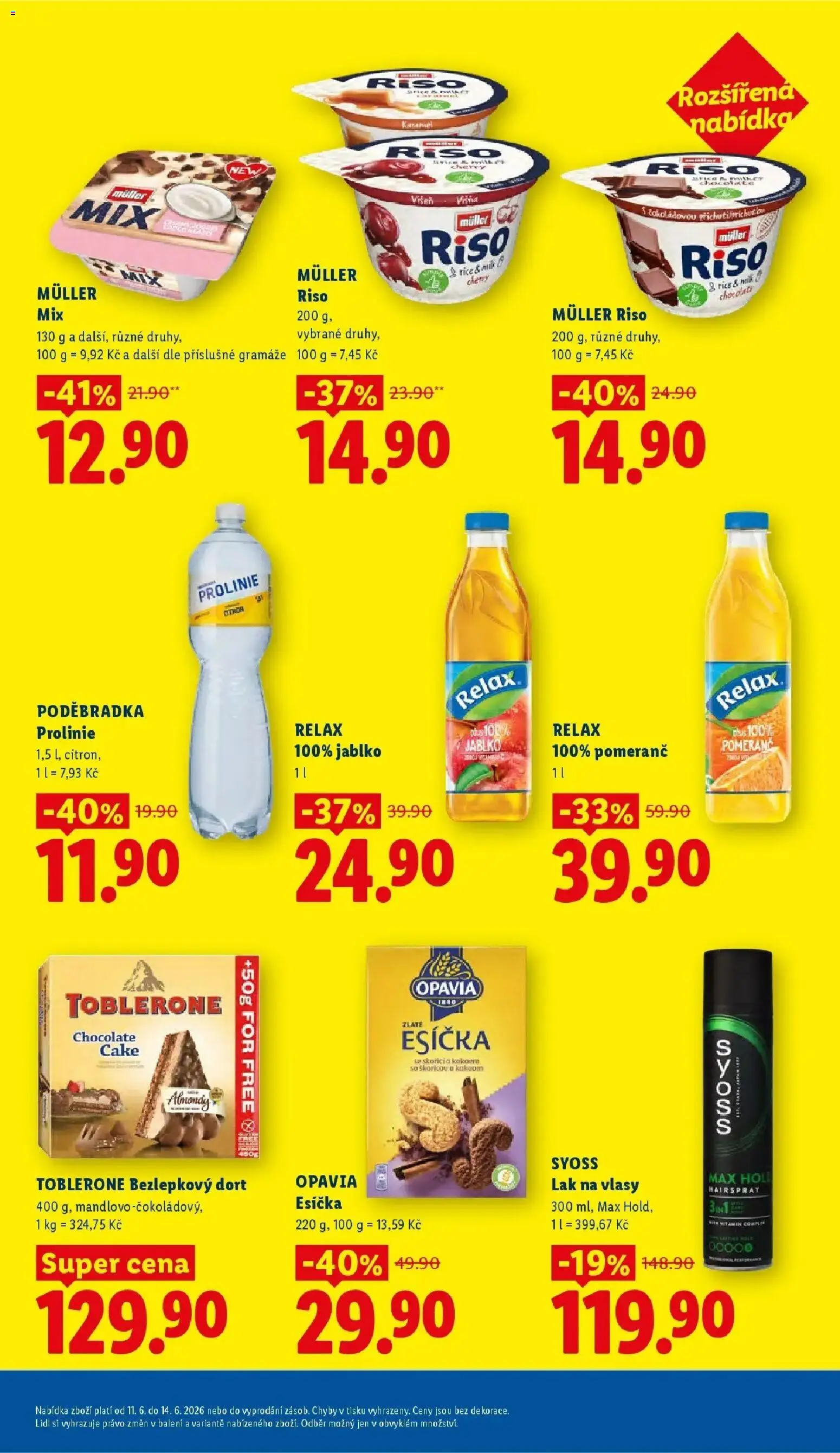 Lidl aktuální leták od 11.06.2026 | Strana: 25 | Produkty: Syoss, Lak na vlasy Syoss, Esíčka, Lak na vlasy