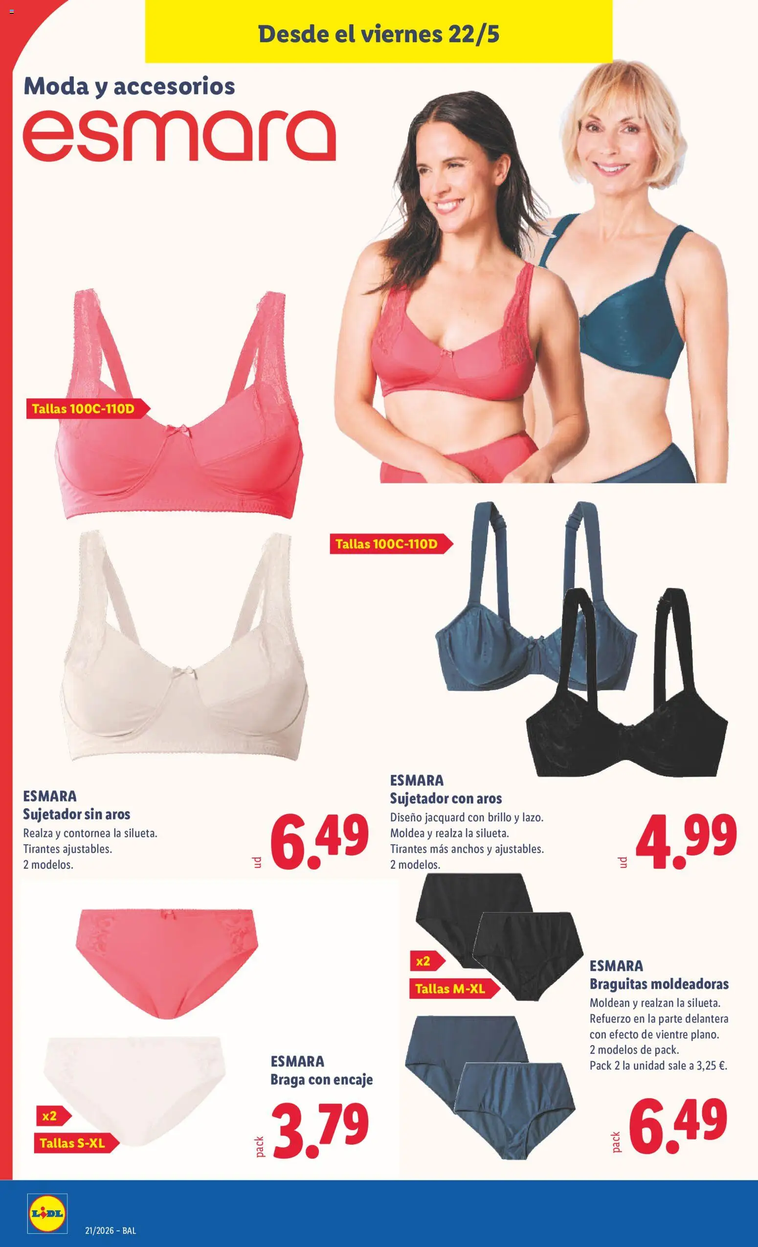 Lidl folleto de bazar │ válido desde el 18.05.2026 | Página: 22 | Productos: Braga