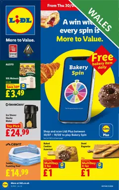 Preview of Weekly offers Wales valid from 30/07/2026