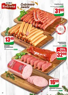 Pogląd oferty "Dino gazetka" - ważna od 15.07.2026 | Strona: 34 | Produkty: Top, Mielonka tyrolska, Frankfurterki, Parówki