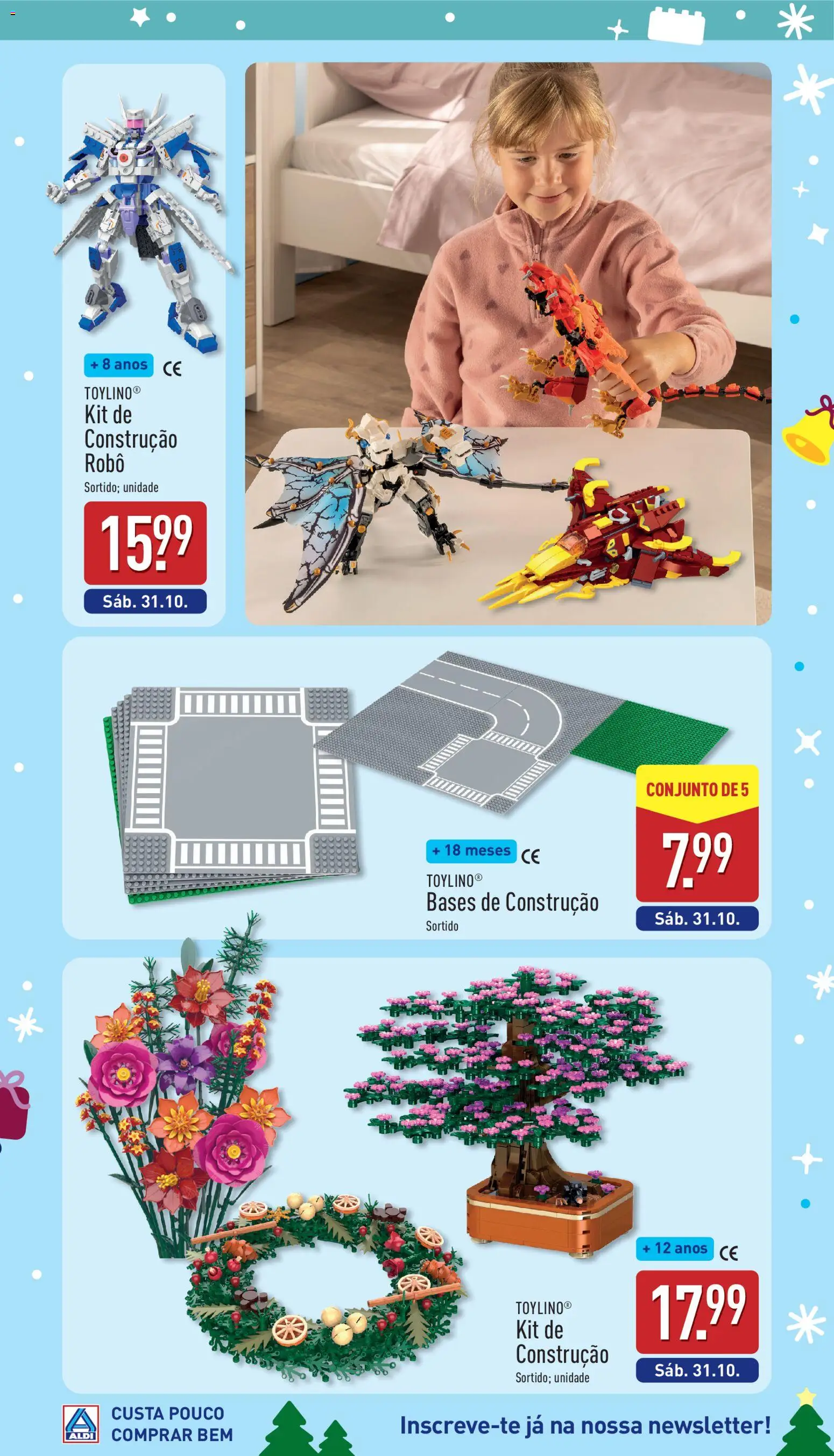 Aldi folheto Especial Brinquedos │ válido de 24/10/2026 | Página: 15 | Produtos: Robô, Base