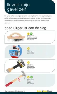Brico verfmagazine - Voorbeeld van een folder van Brico, geldig van 13.05.2026 | Pagina: 115 | Producten: Borstel, Hamer