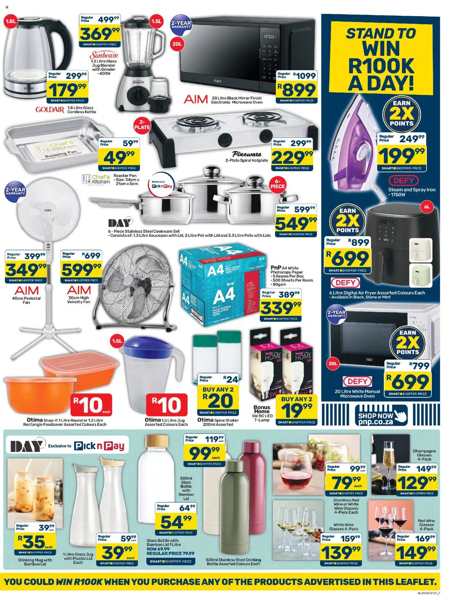 New Pick n Pay catalogue – valid from 07/09/2026 | Page: 7 | Products: Grinder, Box, Cookware, Red Wine