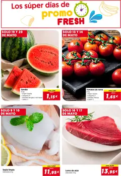 Vista previa Hiper Usera folleto válido desde el 06.05.2026 | Página: 2 | Productos: Tomates, Sandía