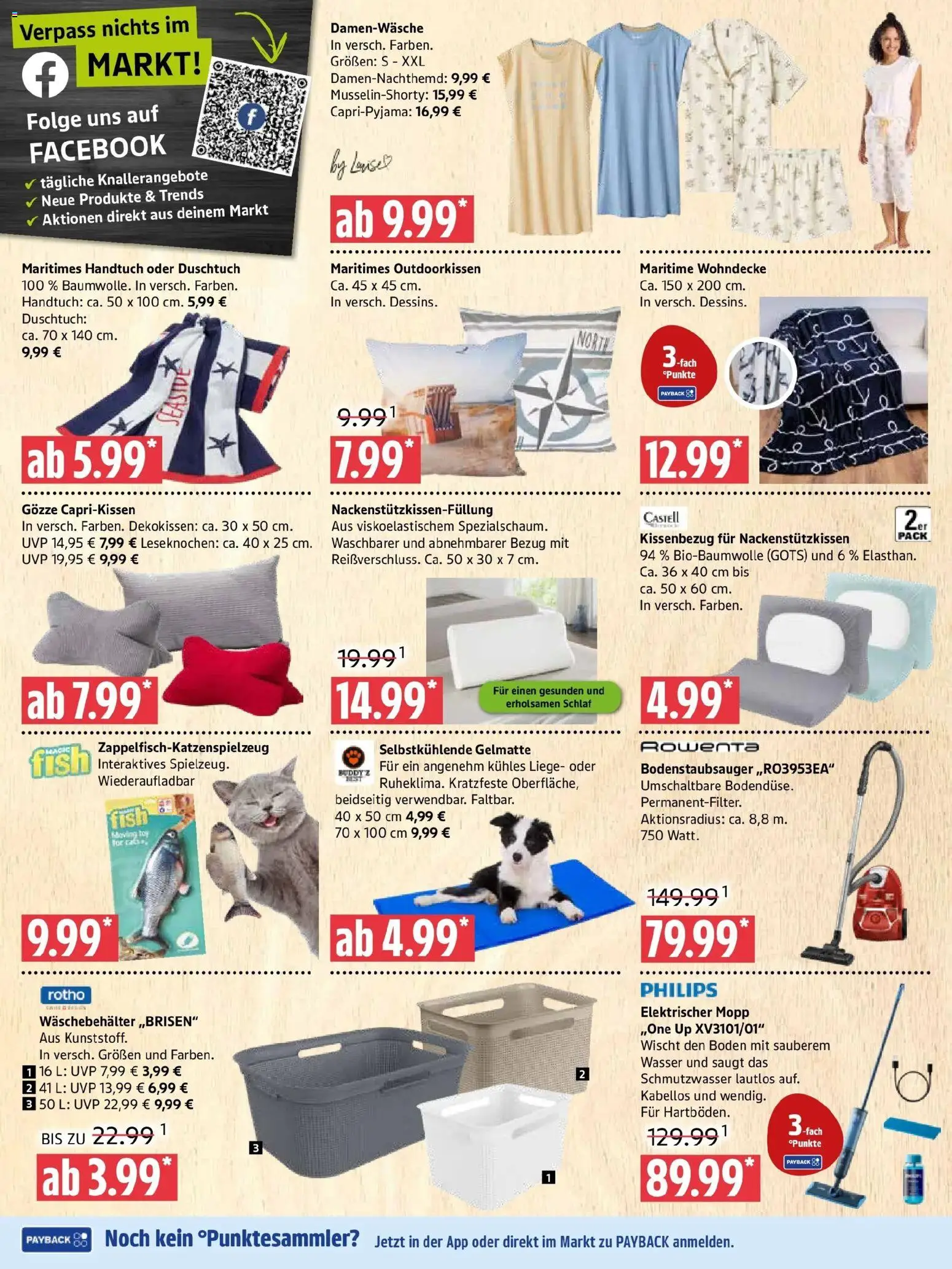 Marktkauf Prospekt Prenzlau – gültig ab 27.07.2026 | Seite: 10 | Produkte: Philips, Liege, Wasser