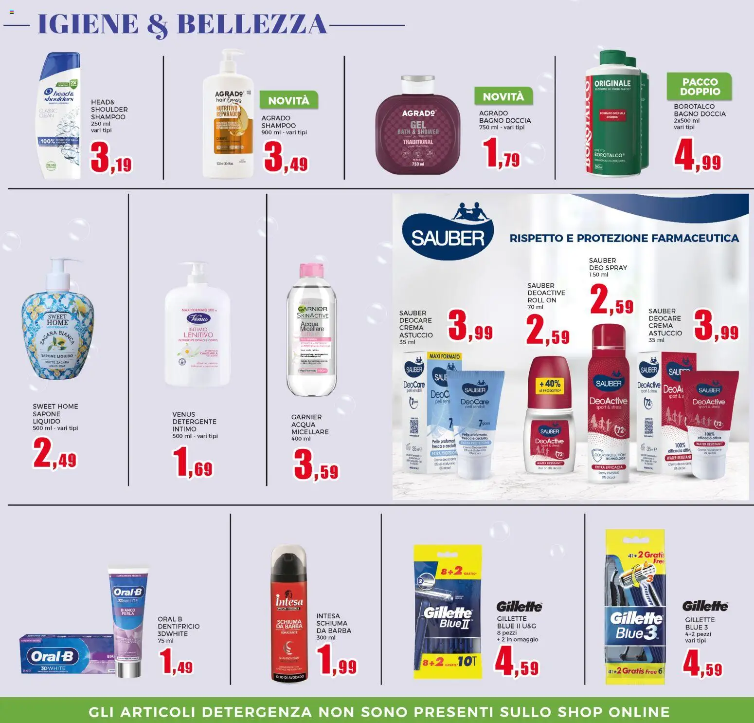 Volantino Happy Casa del 14/10/2026 | Pagina: 22 | Prodotti: Detergente intimo, Olio di avocado, Acqua, Bagno