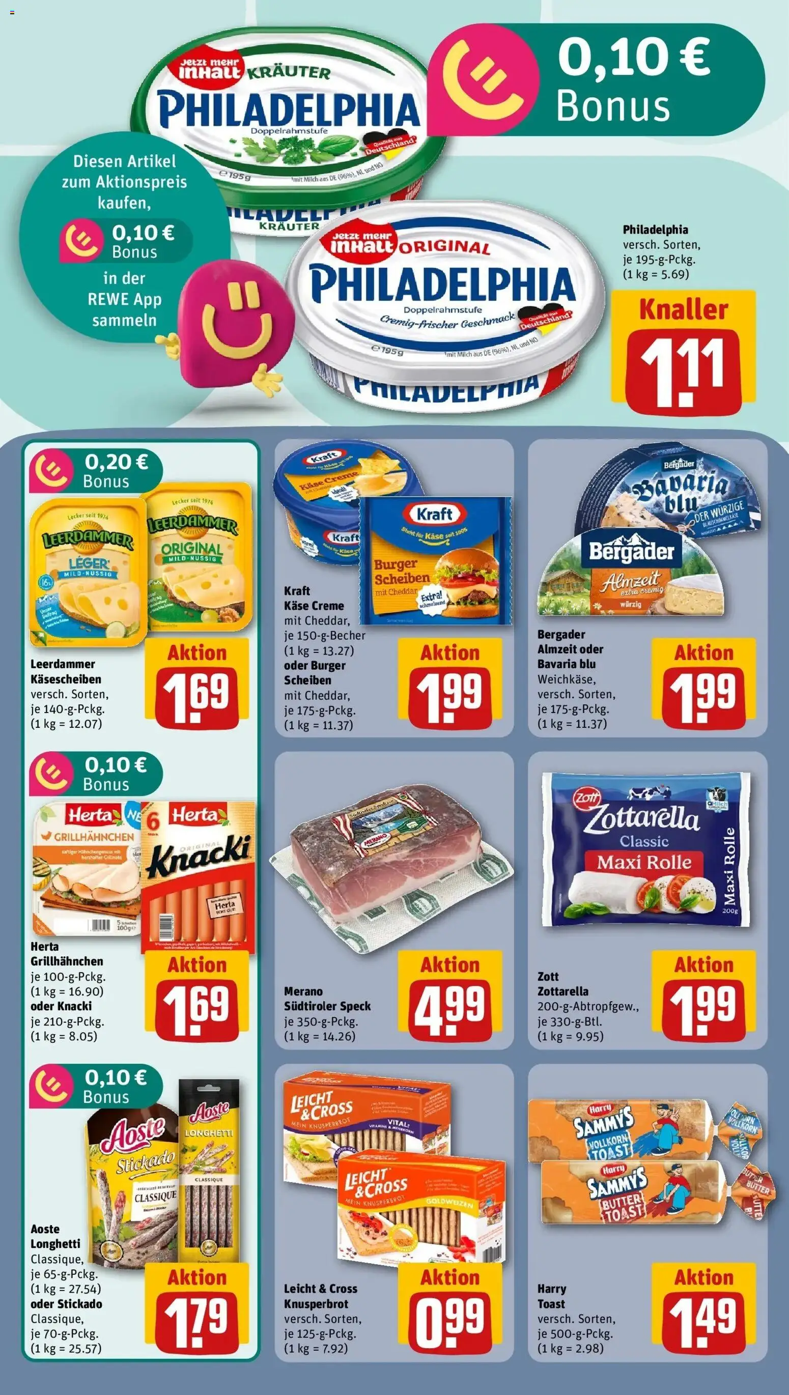 REWE Prospekt ab 19.10.2026 zum Blättern » Angebote | Seite: 12 | Produkte: Milch, Käse, Toast, Leerdammer