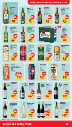 Náhled letáku Penny Market leták od 10.06.2026 | Strana: 22 | Produkty: Staropramen, Rýže, Grep, Krušovice