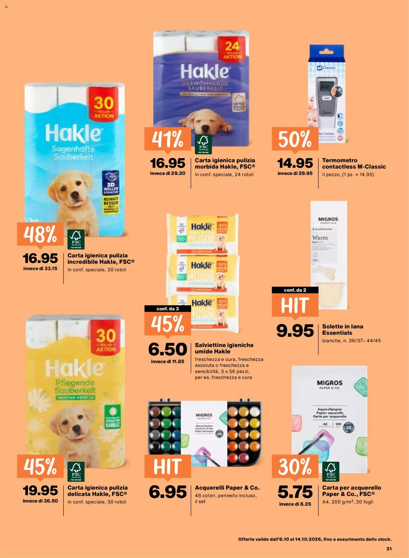 Migros aktionen IT – gültig ab 08.10.2026 | Seite: 21 | Produkte: Thermometer
