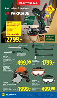 Lidl katalog - pregled Lidl kataloga - važi od 20.08.2026 | Strana: 84