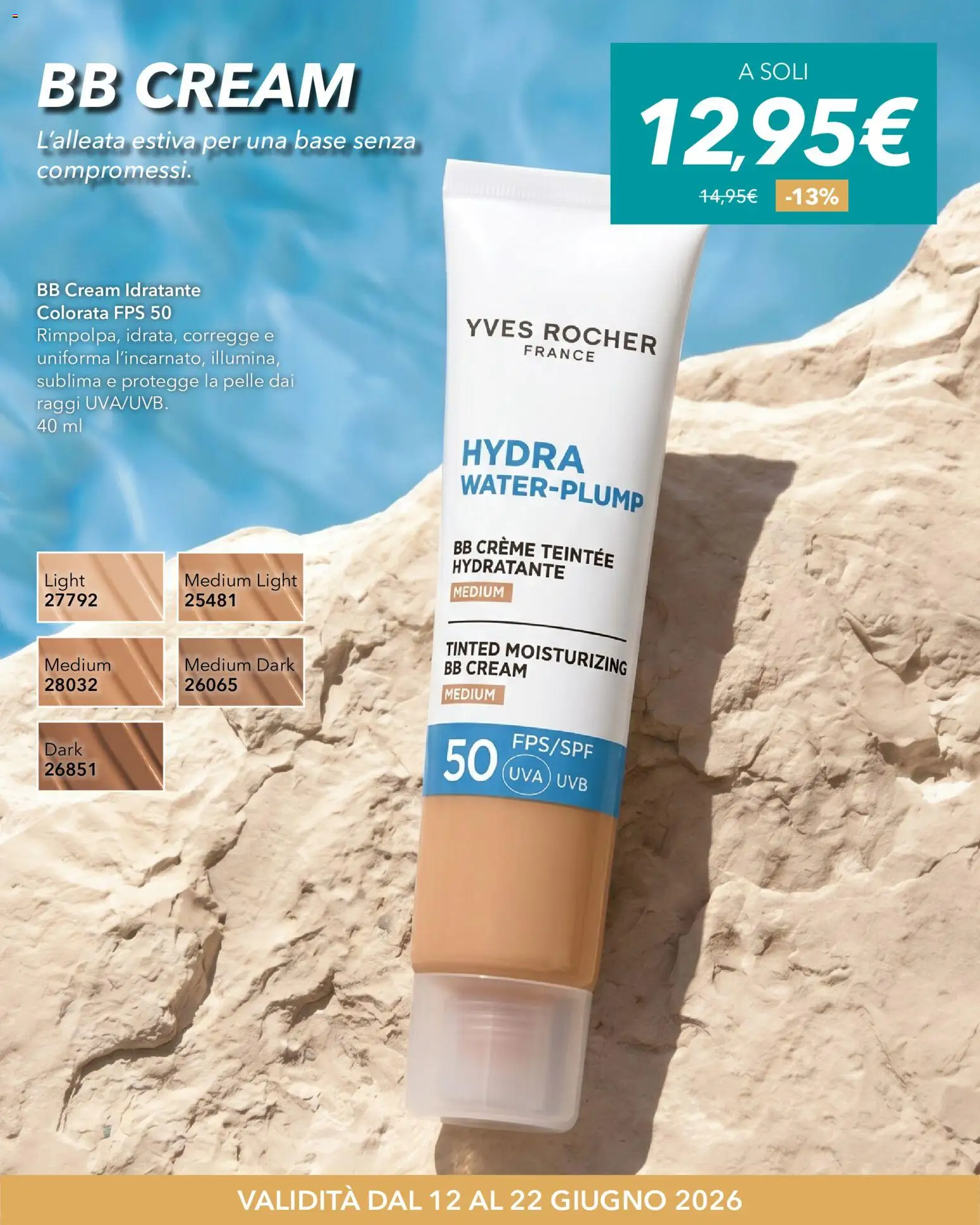 Volantino Yves Rocher del 12.06.2026 | Pagina: 7 | Prodotti: Uva, BB cream