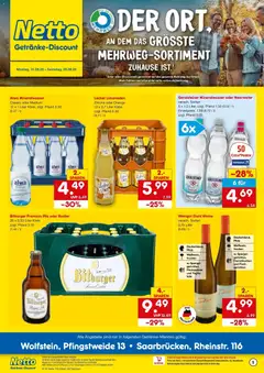 Netto Marken-Discount Prospekt Saarbrücken ab 31.08.2026 gültig