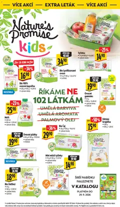 Náhled letáku Bio Lyofilizované ovoce, 15 g • 100 g = 232,67 Kč • 34,90 Kč od 16.09.2026 | Strana: 50