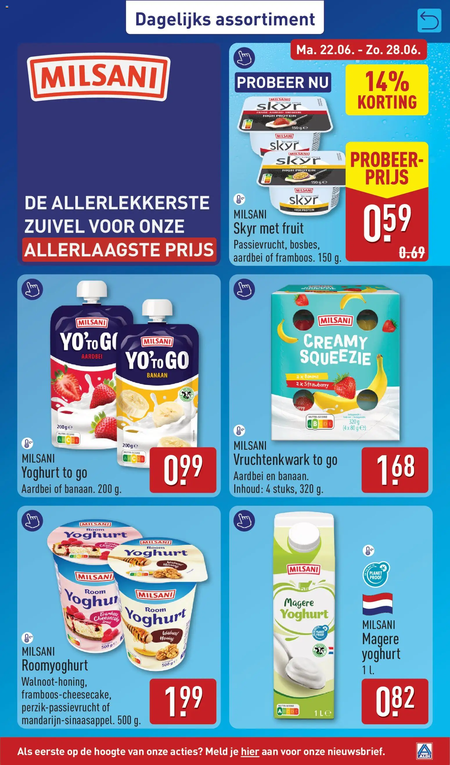 {H1} | Pagina: 37 | Producten: Zuivel, Yoghurt, Room, Aardbei