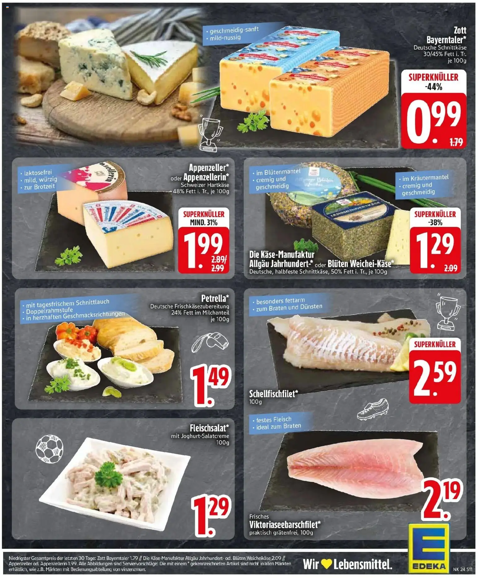 Edeka prospekt Neusäß-Steppach – gültig ab 08.06.2026 | Seite: 13 | Produkte: Käse, Fleisch