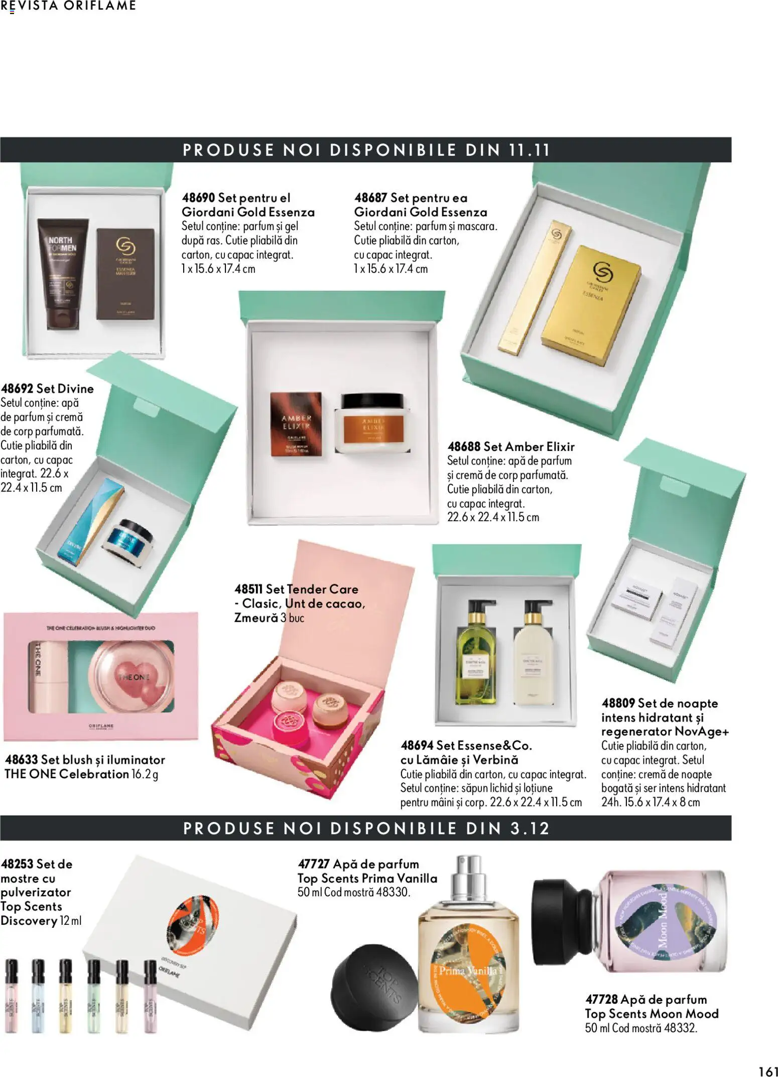 Noul catalog Oriflame – valabil de la 11.11.2026 | Pagină: 161