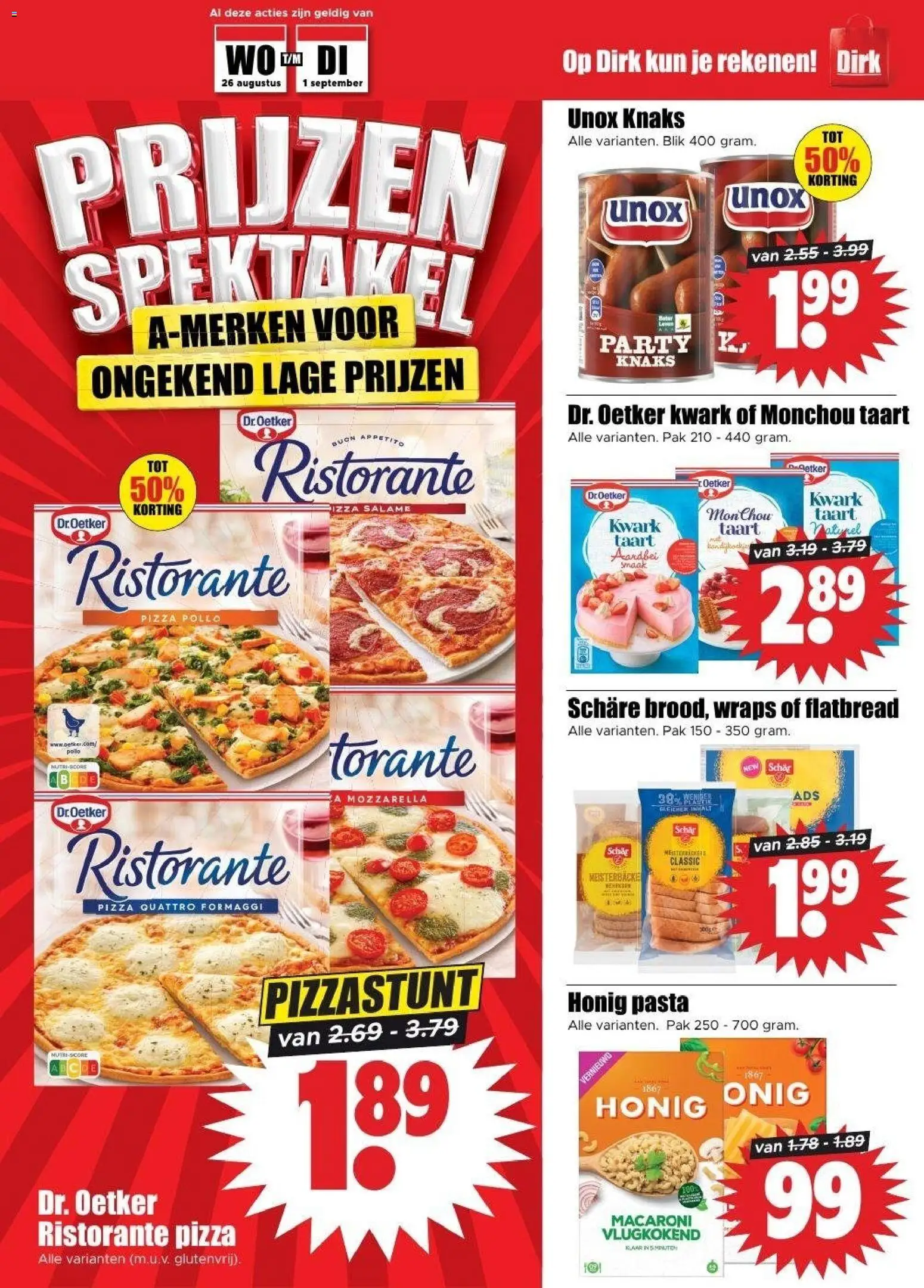 {H1} | Pagina: 17 | Producten: Taart, Pizza, Pasta, Mozzarella