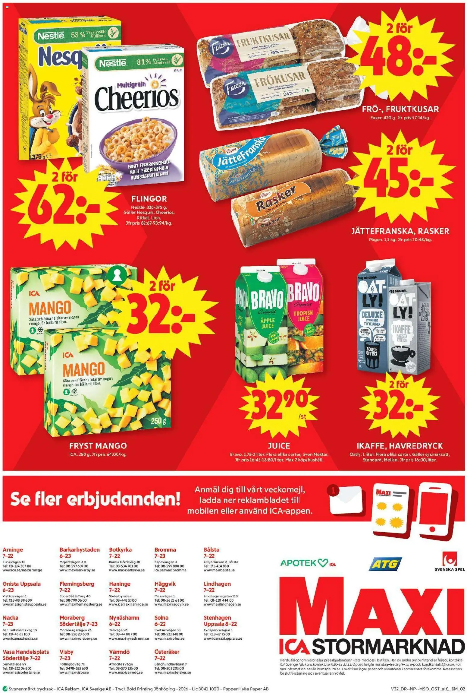 ICA Maxi reklamblad aktuell från 03/08/2026 | Sida: 11