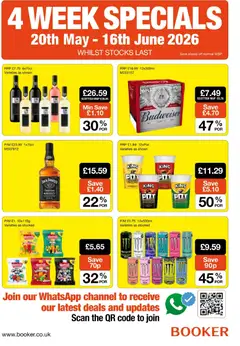 Preview of Booker Wholesale - Offers valid from 20.05.2026