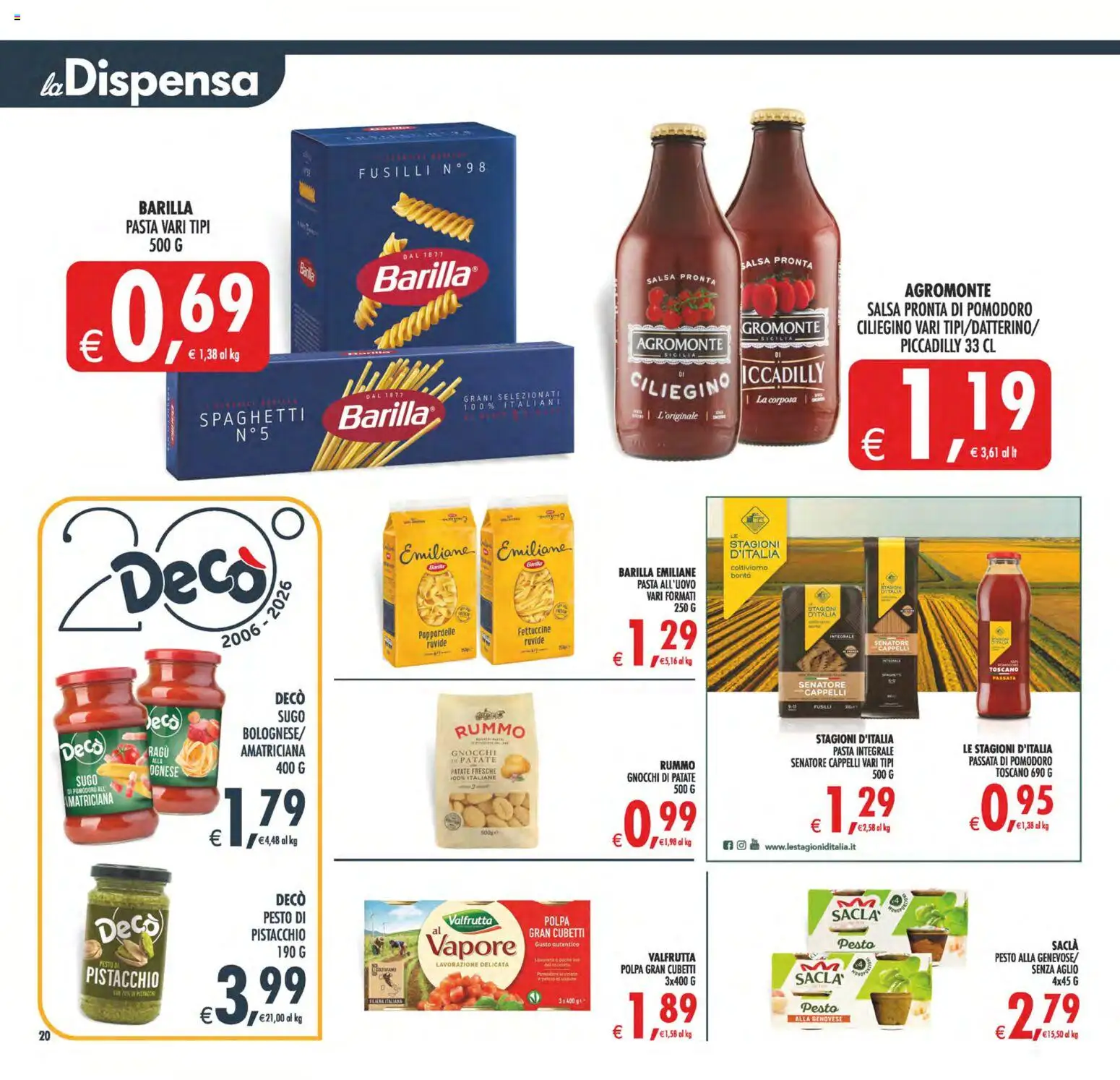 Volantino Decò del 23/10/2026 | Pagina: 20