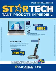 Anteprima del volantino Euronics volantino valido a partire dal 18.06.2026
