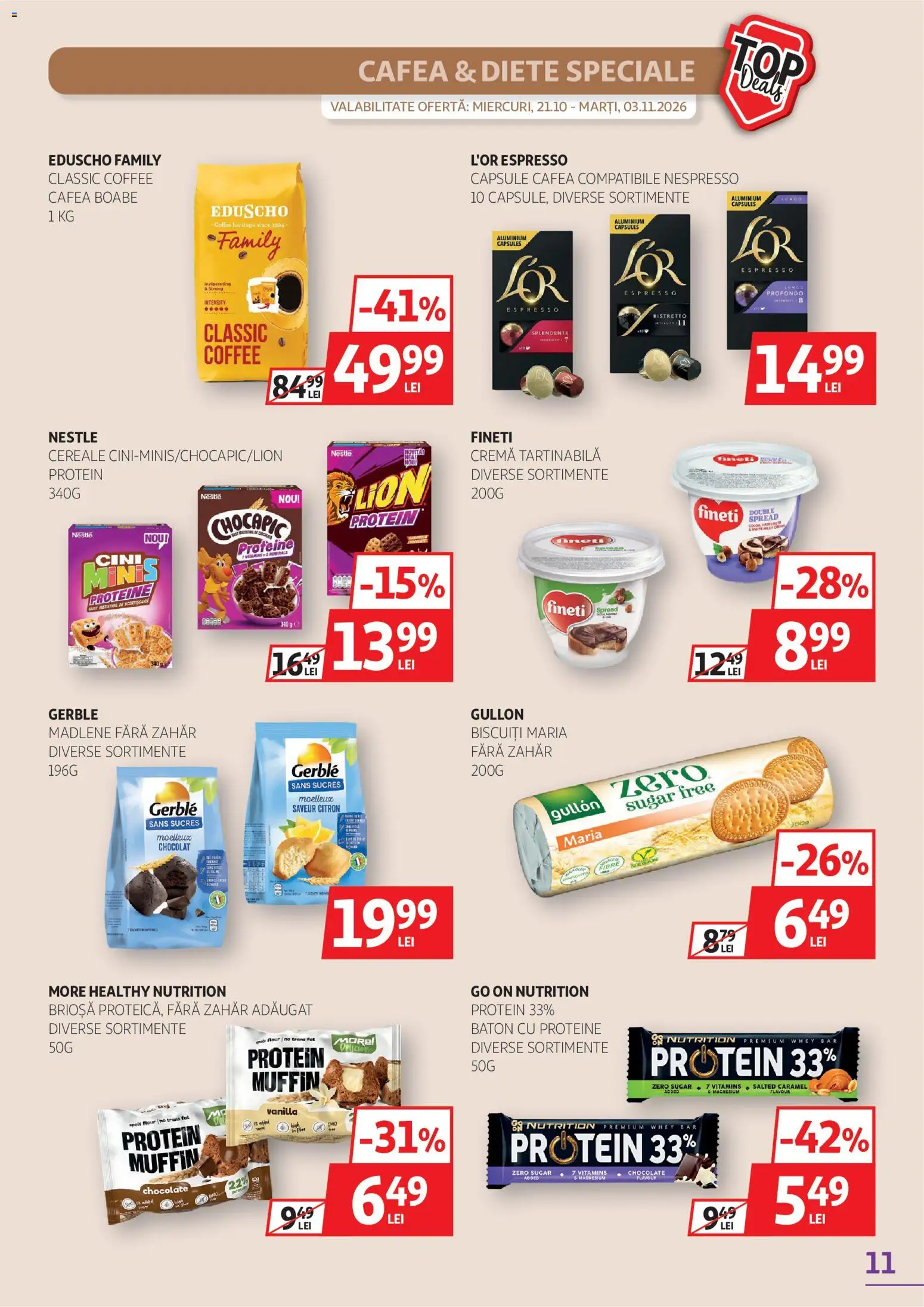 Noul catalog Auchan – valabil de la 21.10.2026 | Pagină: 11