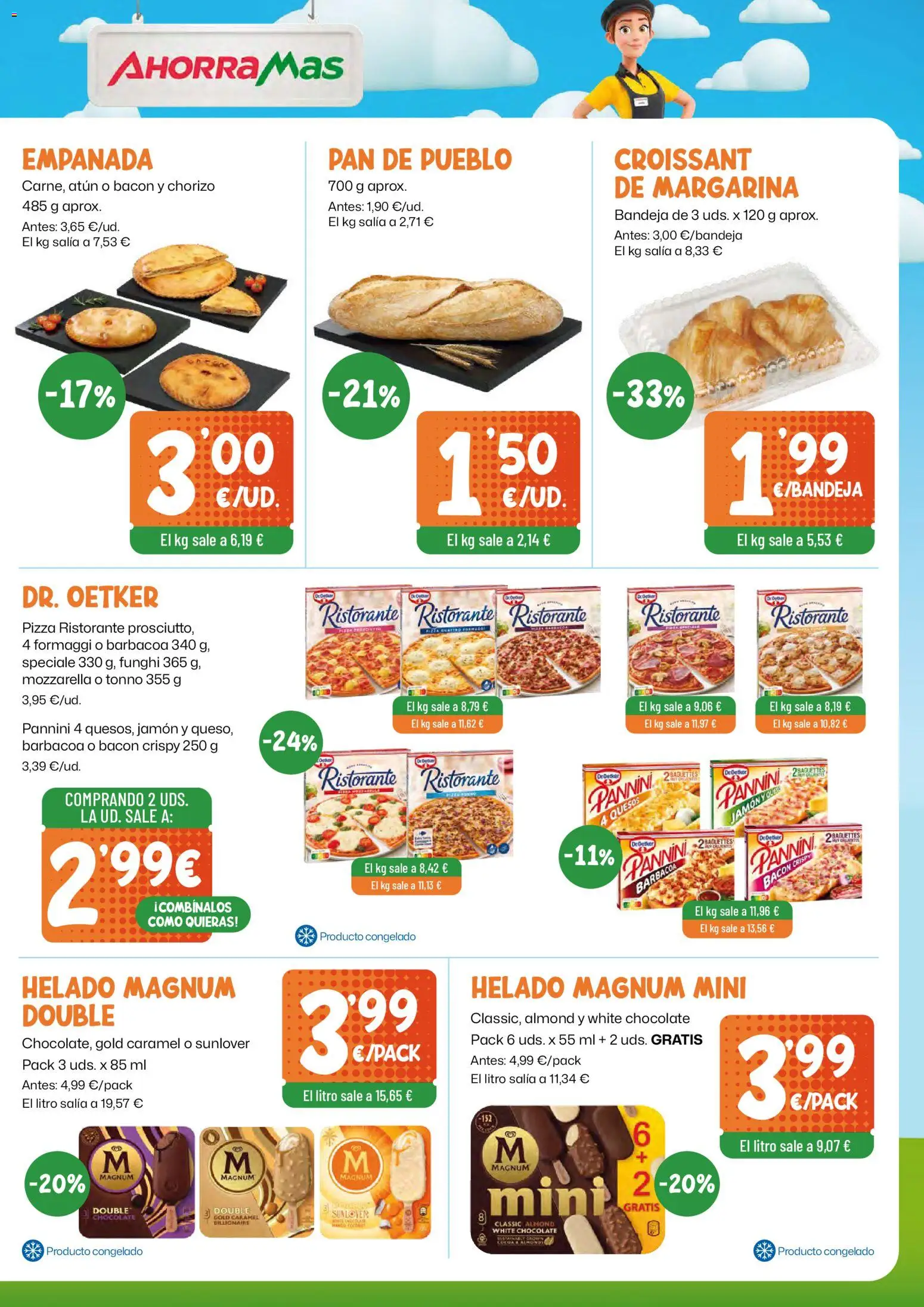 AhorraMas folleto │ válido desde el 28.05.2026 | Página: 5 | Productos: Chocolate, Jamón, Croissant, Barbacoa