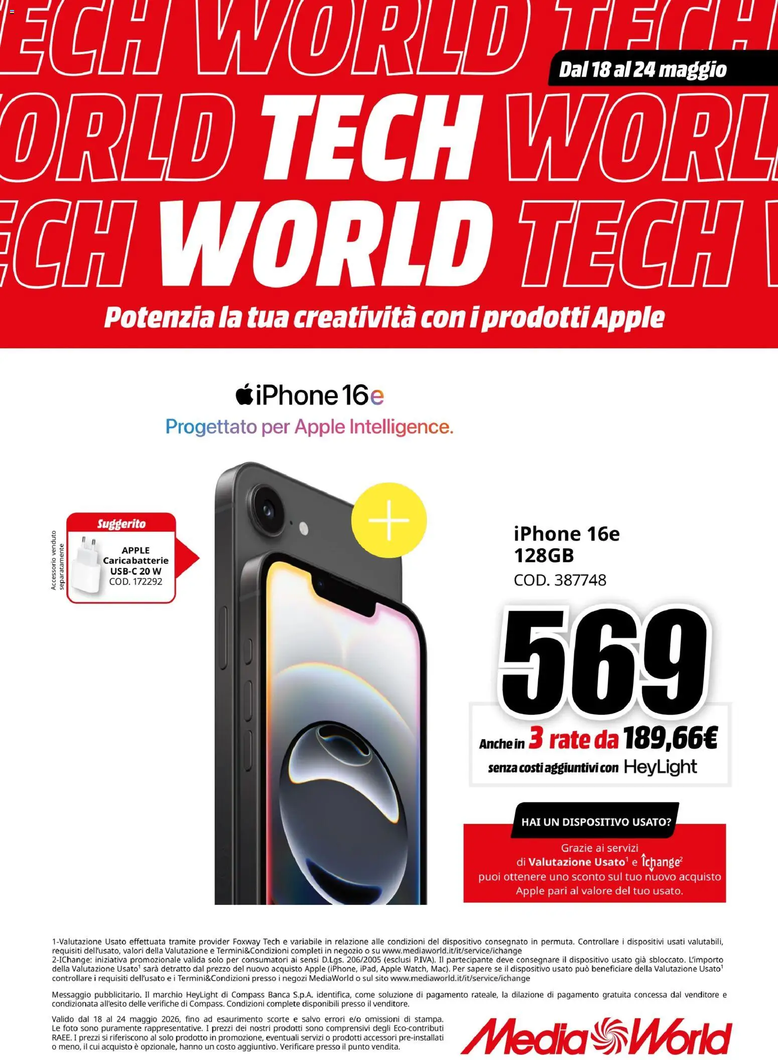 Volantino Media World del 18.05.2026 | Pagina: 8