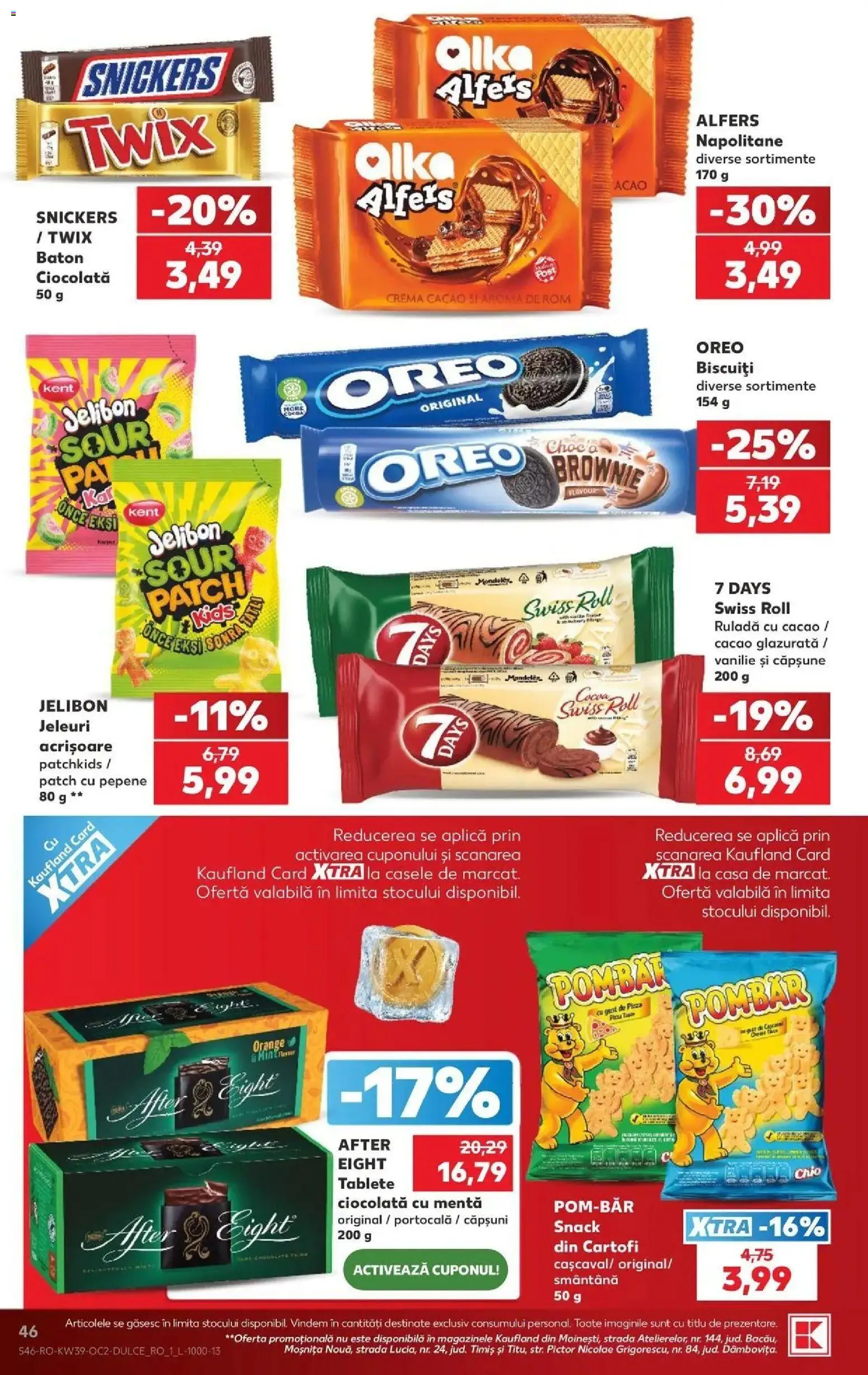 Kaufland Ploiești 23.09.2026 - Revista si Oferta | Pagină: 46 | Produse: Pizza, Rom, Căpșuni, Cacao
