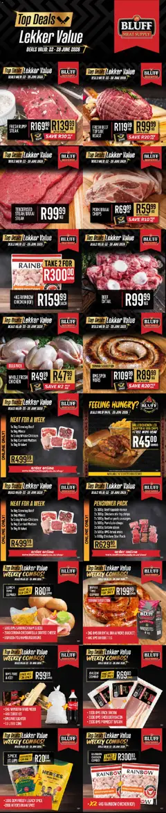 Bluff Meat Supply specials catalogue – valid from 22/06/2026