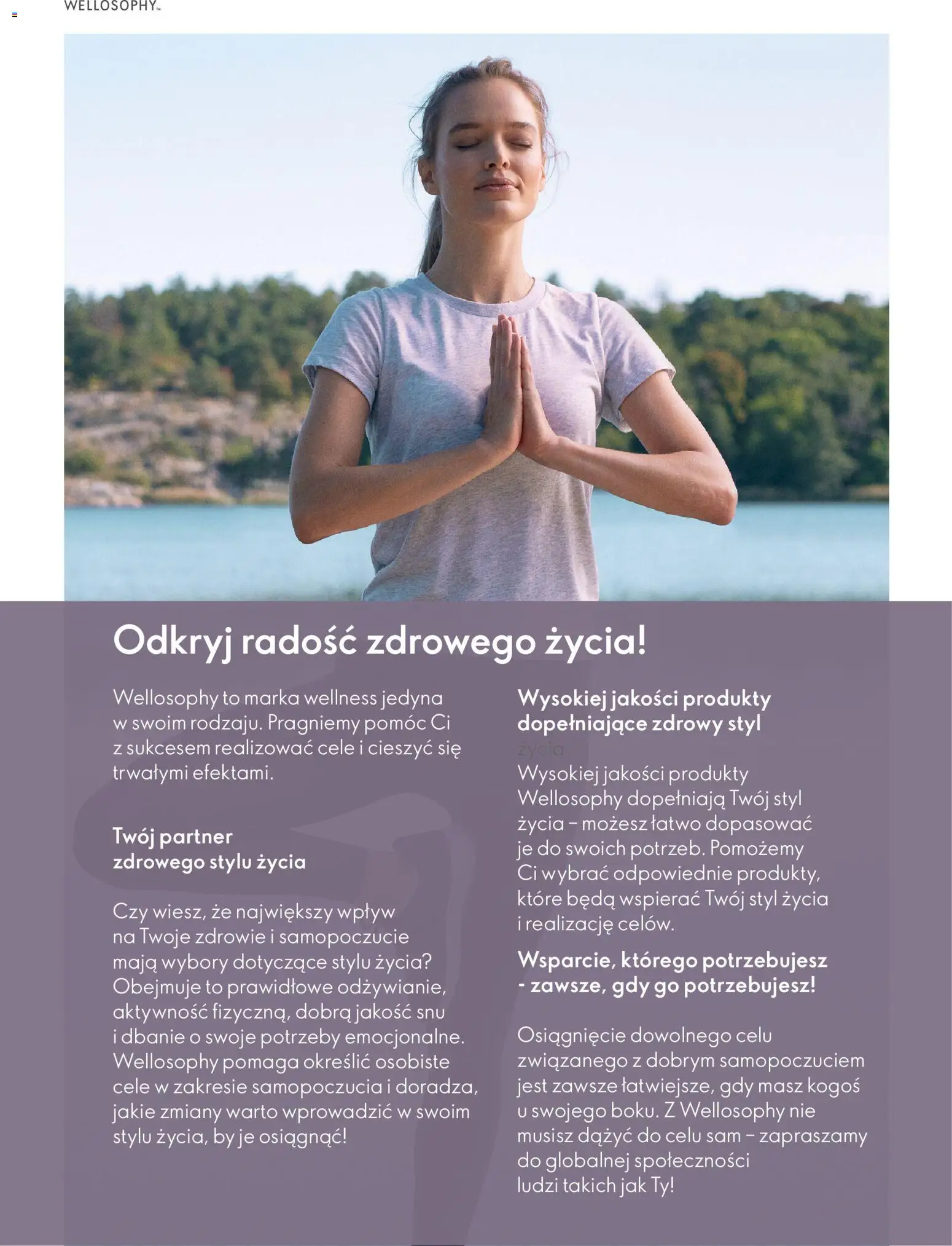 Oriflame Katalog - Przewodnik po produktach Wellosophy od 15.11.2023 | Strona: 5