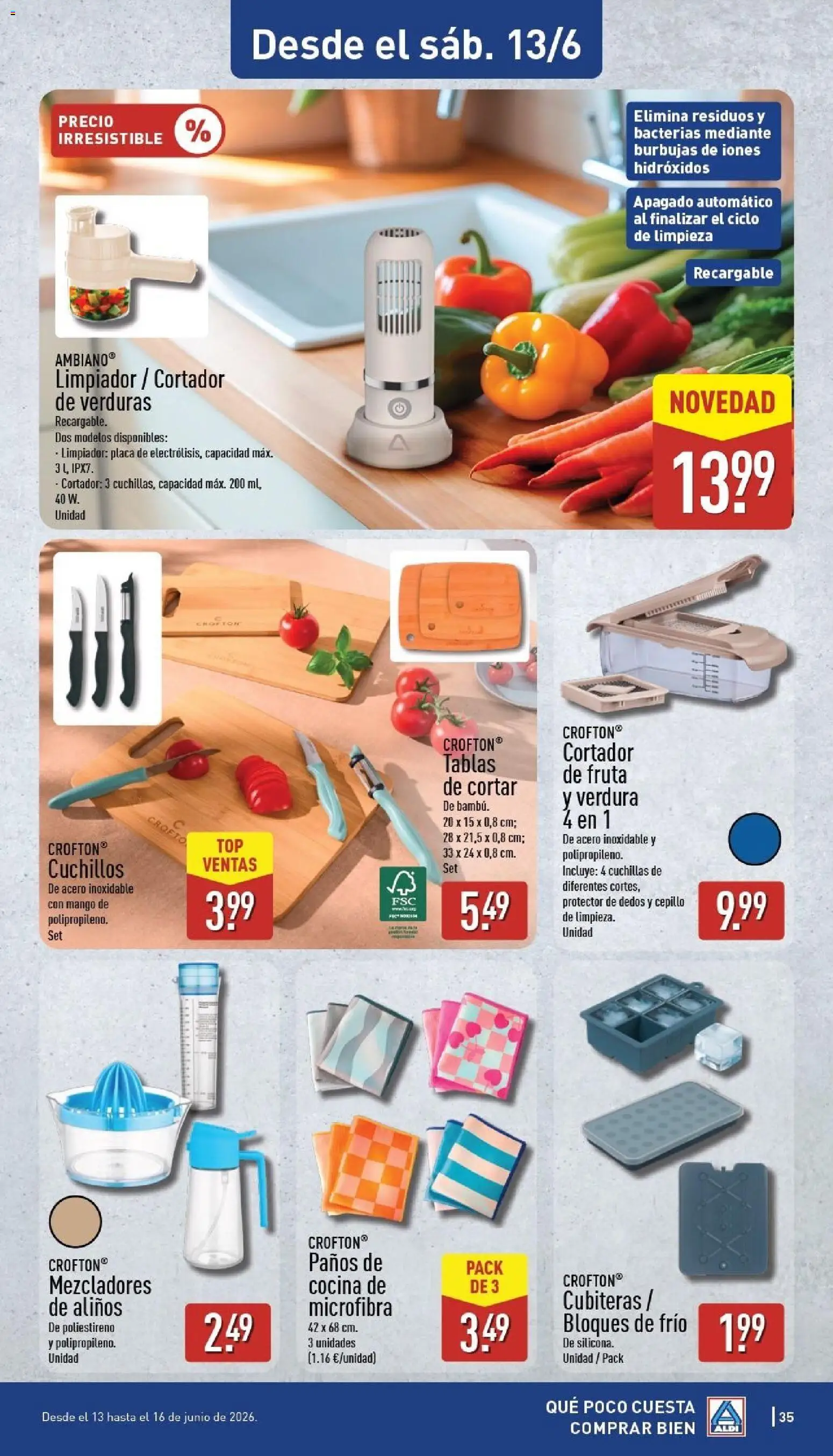 Aldi folleto Canarias │ válido desde el 08.06.2026 | Página: 35