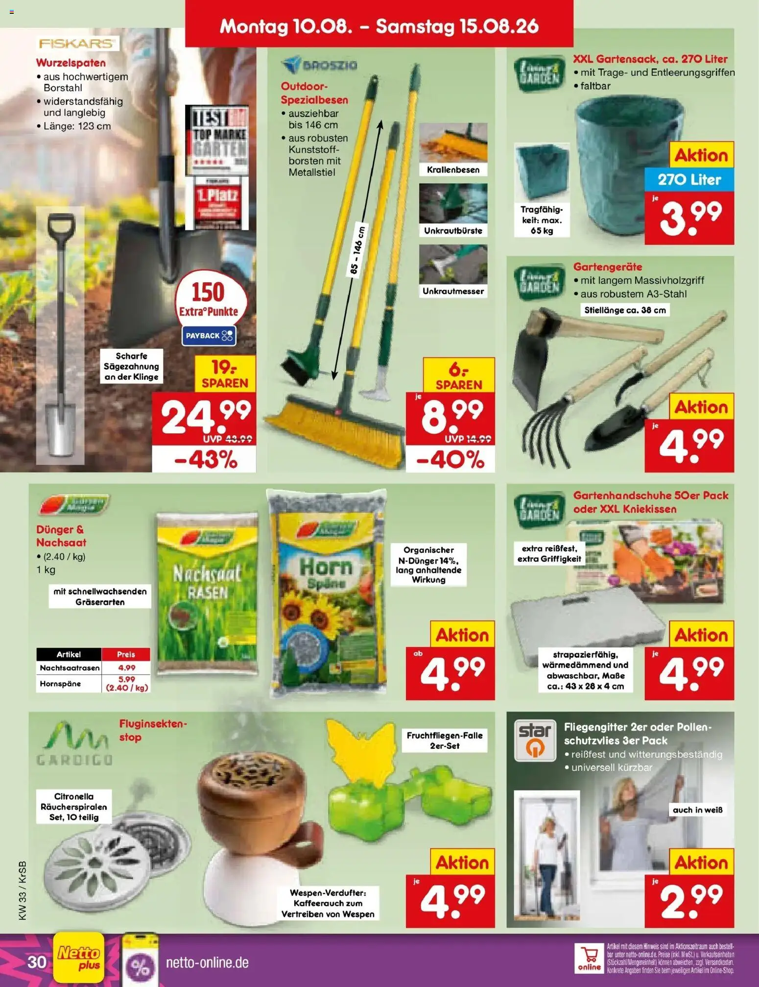 Netto Marken-Discount Prospekt Jüchen (ab 10.08.2026) » Angebote | Seite: 44 | Produkte: Top