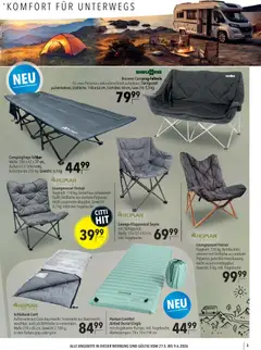 CITTI Markt Garten, Grill & Abenteuer ab 27.05.2026 gültig | Seite: 3 | Produkte: Gewicht, Bettdecke, Schlafsack