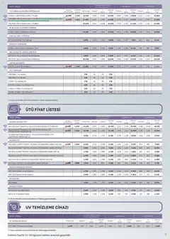 01 Ağustos 2026 tarihinden itibaren geçerli olan Arçelik kataloğu önizlemesi | Sayfa: 71 | Ürünler: Ütü masası, Halı, Elektrikli süpürge, Ütü