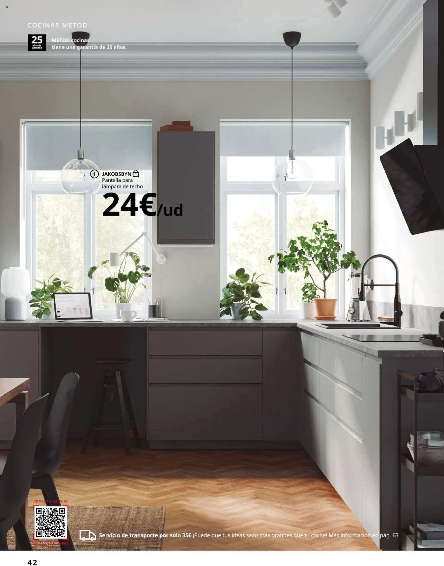 Catálogo IKEA Cocinas │ válido desde el 01/02/2026 | Página: 42 | Productos: Lámpara de techo, Lámpara