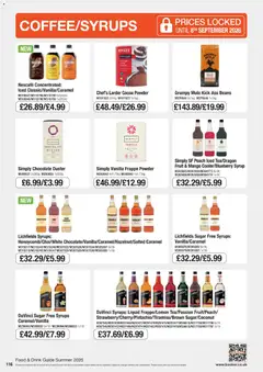 Preview of Booker Wholesale - Summer Catering News 2026 valid from 16.06.2026 | Page: 116
