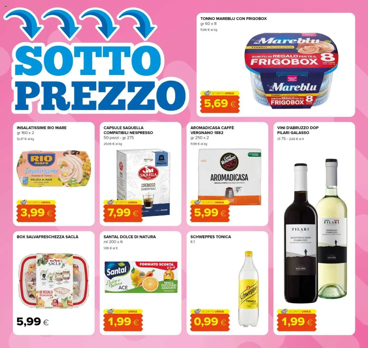 Volantino Oasi del 18.06.2026 | Pagina: 3 | Prodotti: Caffè, Tè, Mais, Contenitore