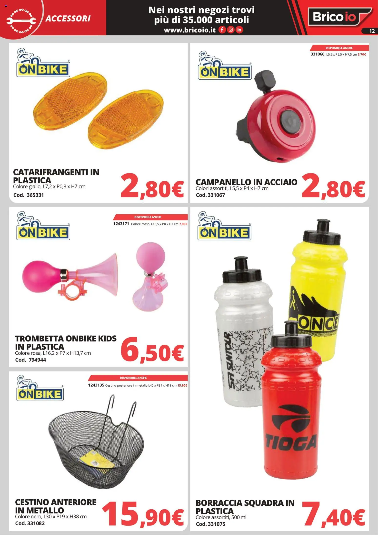 Volantino Brico io del 14.05.2026 | Pagina: 12