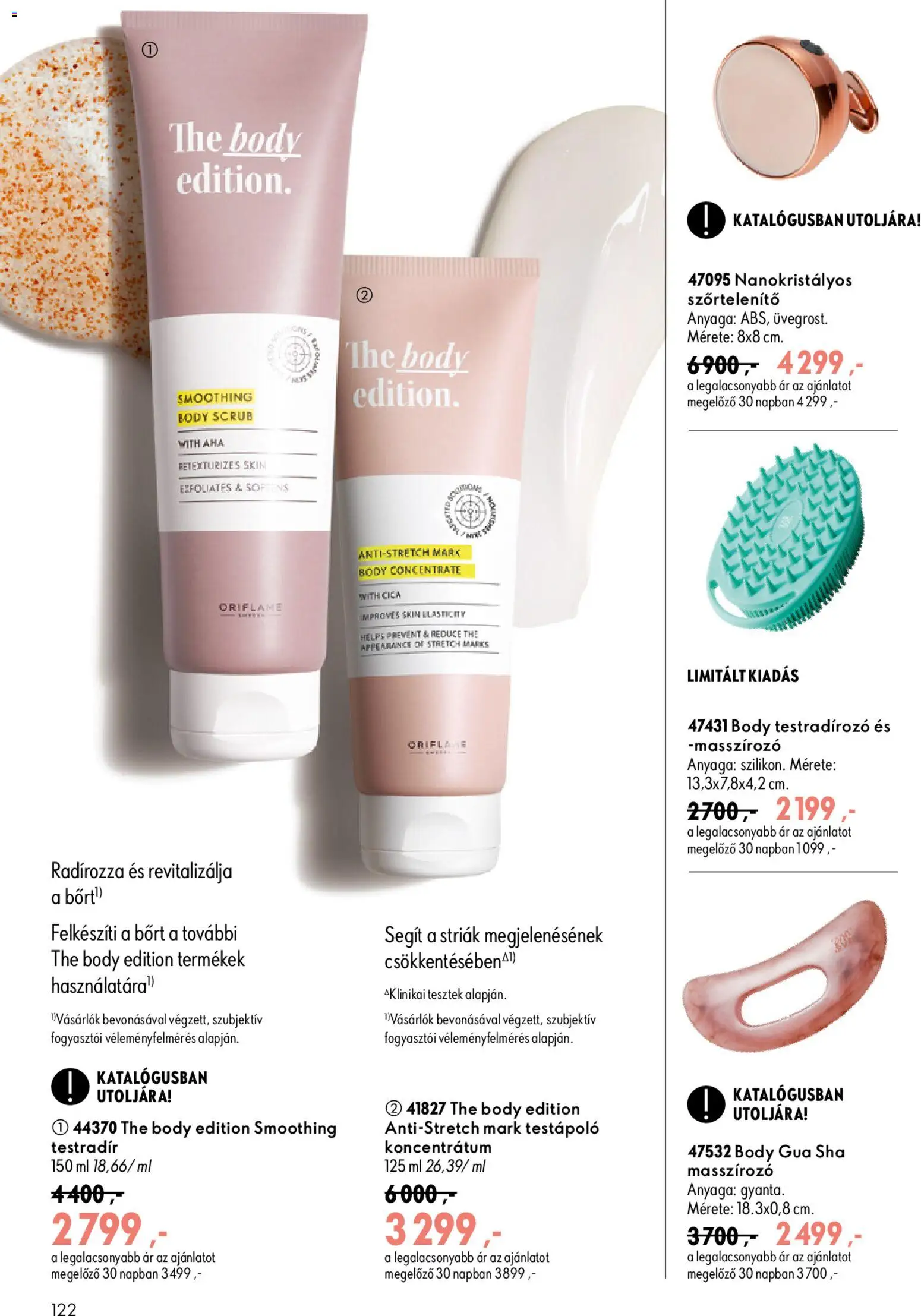 Oriflame akciós ujság - amely érvényes a következő dátumtól: 2026.09.09. | Oldal: 122 | Termékek: Body, Szőrtelenítő, Testápoló