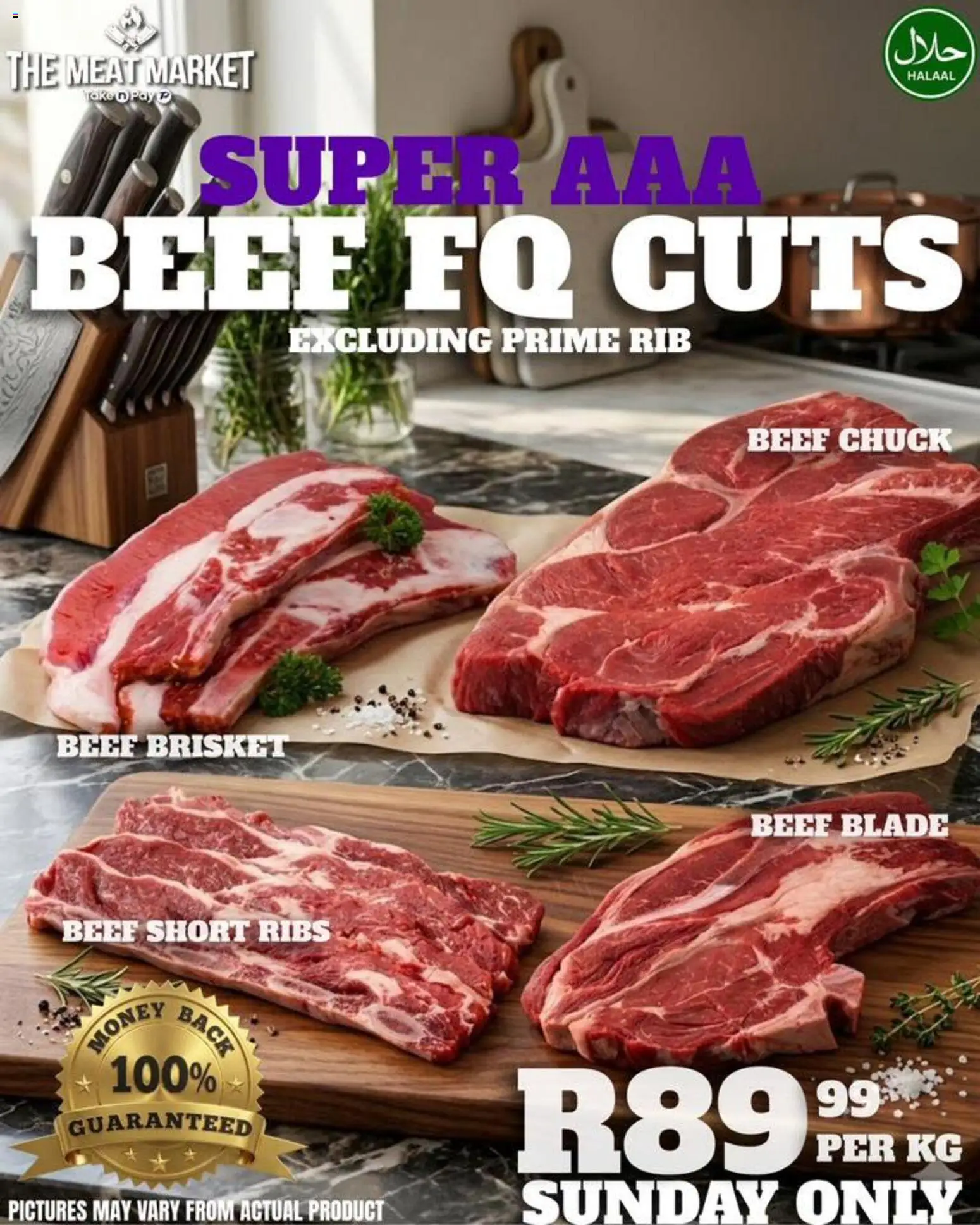 New Take n Pay catalogue – valid from 24.05.2026 | Page: 18 | Products: Ribs, Beef
