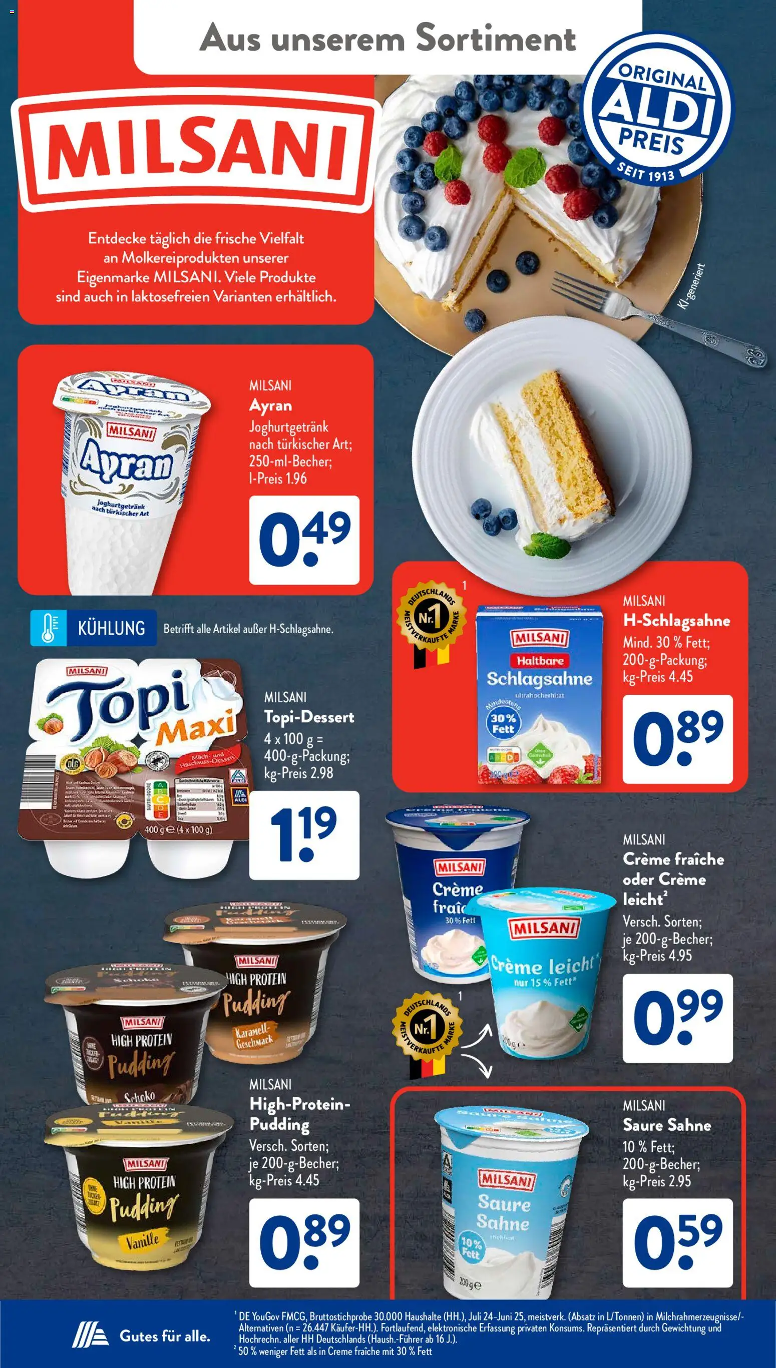Aldi Süd Prospekt 	 – gültig ab 26.05.2026 | Seite: 18 | Produkte: Schlagsahne, Pudding, Creme, Sahne