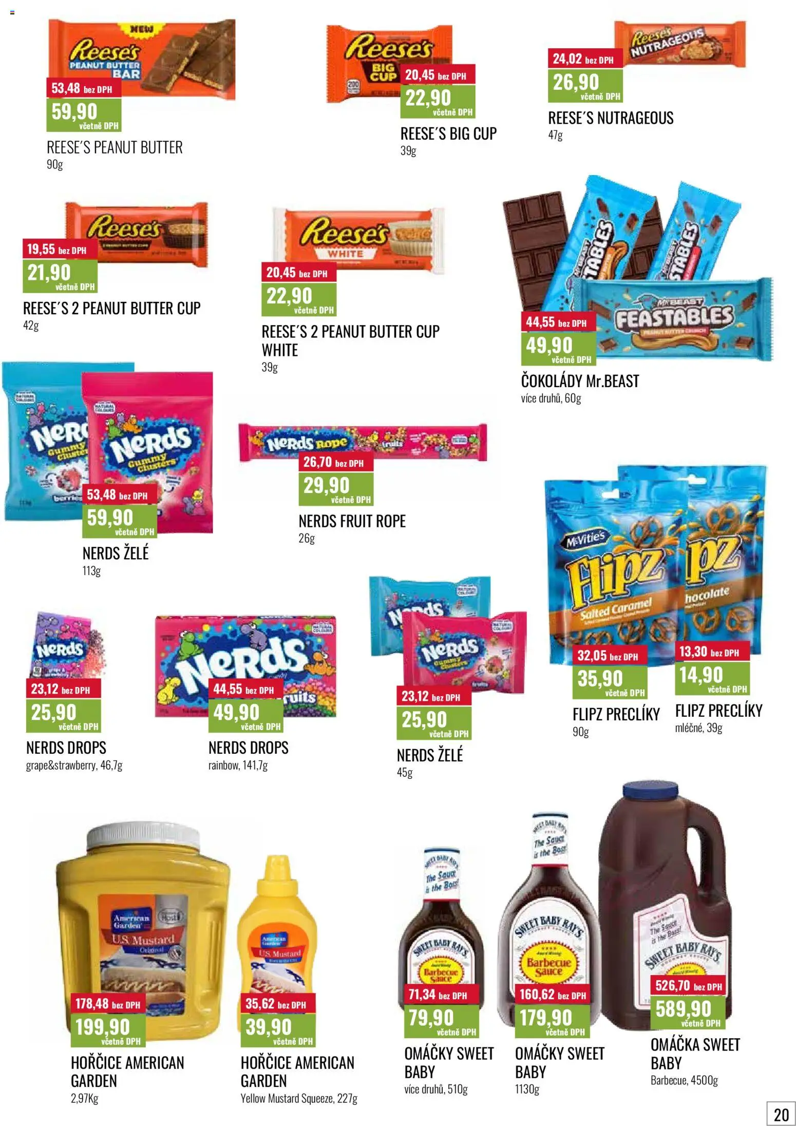 Ratio leták od 01.05.2026 | Strana: 21 | Produkty: Reese's, Hořčice