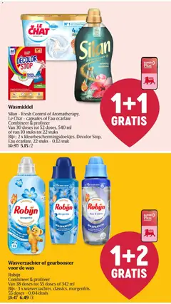 Delhaize folder week 40 - Voorbeeld van een folder van Delhaize, geldig van 01/10/2026 | Pagina: 43 | Producten: Doekjes, Was, Wasverzachter, Robijn
