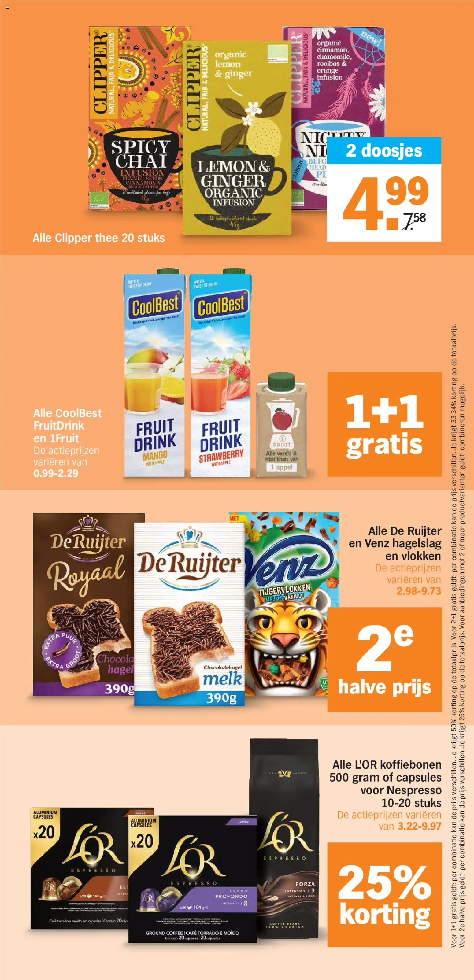 {H1} | Pagina: 23 | Producten: Melk, Koffiebonen, Kan, Capsules