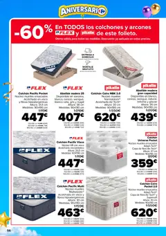 Vista previa Carrefour folleto válido desde el 13/10/2026 | Página: 62 | Productos: Colchon, Cama