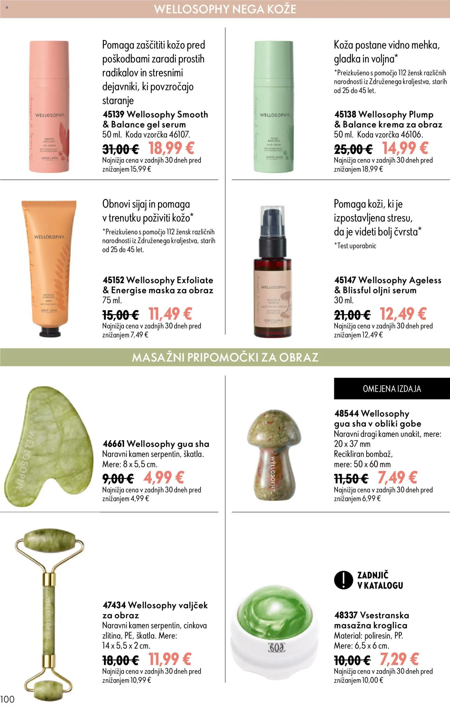 Novi Oriflame katalog ponudbe – veljaven od 26.08.2026 | Stran: 100 | Izdelki: Maska za obraz, Krema, Maska, Krema za obraz